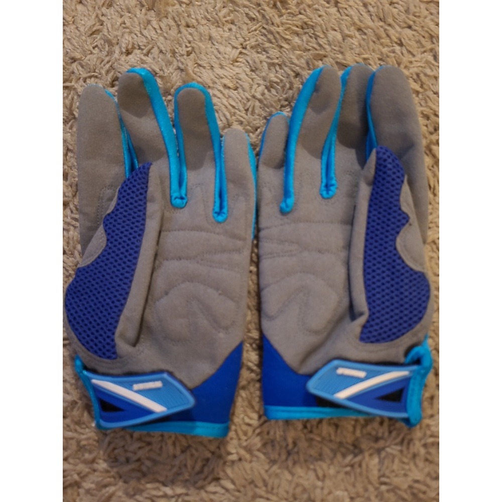 ANSWER RACING GLOVES Adult Large TUCKER ROCKY Blue Excellent Condition - Picture 3 of 5